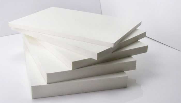 tấm nhựa pvc hita màu trắng